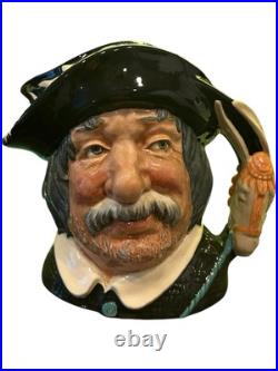 Royal Doulton Pair Don Quixote and Sancho Panca Jugs Pair Vintage Rare