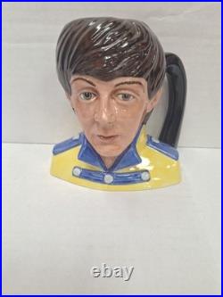 Royal Doulton Paul McCartney Character Jug D6724 The Beatles Sgt Pepper 5.5