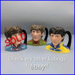 Royal Doulton Paul McCartney Character Jug D6724 The Beatles Sgt Pepper 5.5