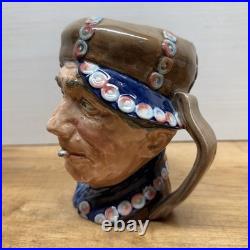 Royal Doulton Pearly Boy Arry (Blue Shirt) Character Jug D6207 Early Mark 1946