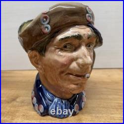 Royal Doulton Pearly Boy Arry (Blue Shirt) Character Jug D6207 Early Mark 1946
