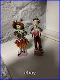 Royal Doulton Pearly Boy HN2035 & Pearly Girl HN2036 Figurines England NEW