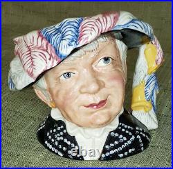 Royal Doulton Pearly King & Queen Character Jugs Stanley Taylor D6759 D6760 Set