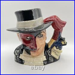 Royal Doulton Phantom of the Opera Toby Mug Character Jug Red Black