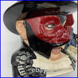 Royal Doulton Phantom of the Opera Toby Mug Character Jug Red Black