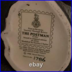 Royal Doulton Policeman, Postman, Fireman, Engine Driver character jugs