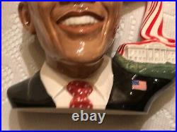 Royal Doulton President Barack Obama 2011 Character of the Year Toby Jug D7300