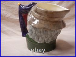 Royal Doulton Punch & Judy Man Character Jugs Lot/3 Lg D6590 Sm D6593 Mini D6596