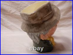 Royal Doulton Punch & Judy Man Character Jugs Lot/3 Lg D6590 Sm D6593 Mini D6596