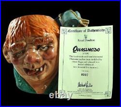 Royal Doulton Quasimodo D7108 Limited Edition Character Jug with Certificate