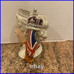 Royal Doulton Queen Elizabeth II 2006 Character Jug of the Year Mug D7256