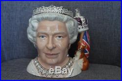 Royal Doulton Queen Elizabeth II Character Jug of the Year D7256 collectors item