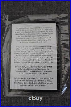 Royal Doulton Queen Elizabeth II Character Jug of the Year D7256 collectors item