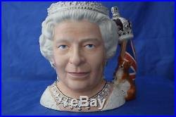 Royal Doulton Queen Elizabeth II D7256 Ltd Ed Character Jug Of The Year 2006