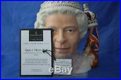 Royal Doulton Queen Elizabeth II D7256 Ltd Ed Character Jug Of The Year 2006