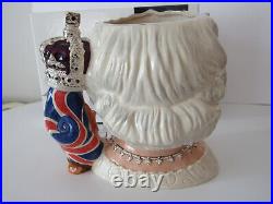 Royal Doulton Queen Elizabeth II Large Size Character Jug D7256 With Box