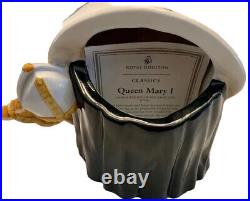 Royal Doulton Queen Mary I D 7188 Toby Mug Jug 7.5 W01 Character Of Year 2004