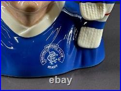 Royal Doulton RANGERS Football Supporters 4.875 Character Jug D6929, 1992