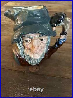 Royal Doulton RIP VAN WINKLE D6438 Large Character Toby Signed MICHAEL DOULTON