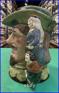 Royal Doulton ROBIN HOOD Ltd Ed Large Two Handled Character Jug, D6998