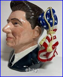 Royal Doulton RONALD REAGAN Character Jug 1984 Limited Edition 1344/5000 mint