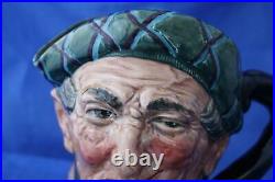 Royal Doulton Rare Large Auld Mac Tartan Prototytpe/colourway'a' Character Jug