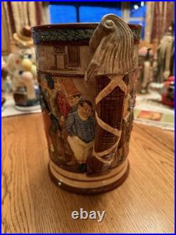 Royal Doulton Rare Large Charles Dickens Jug, Height 10 1/2, Beautiful Piece