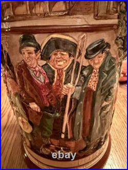Royal Doulton Rare Large Charles Dickens Jug, Height 10 1/2, Beautiful Piece