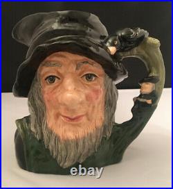Royal Doulton Rip Van Winkle Large Character Jug D6785 England Special Edition