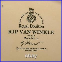 Royal Doulton Rip Van Winkle Large Size Character Jug D6438