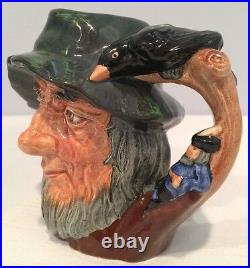 Royal Doulton Rip Van Winkle Small Character Jug D6463 Signed By Michael Doulton