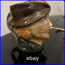 Royal Doulton'Robin Hood' Jug Large Porcelain Character Mug -Feather Handle