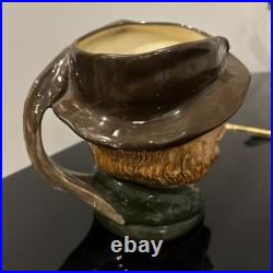 Royal Doulton'Robin Hood' Jug Large Porcelain Character Mug -Feather Handle