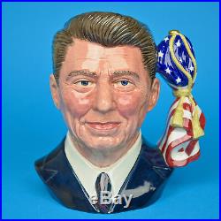 Royal Doulton Ronald Reagan D6718 Large Character Jug