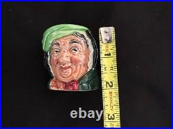 Royal Doulton SAIREY GAMP Mini Character Toby Jug Mug Toothpick Holder VERY RARE