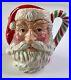 Royal Doulton SANTA CLAUS Character Jug D6840 Colorway Candy Cane Handle