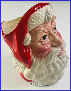 Royal Doulton SANTA CLAUS Character Jug D6840 Colorway Candy Cane Handle