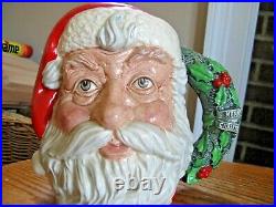 Royal Doulton SANTA CLAUS D6794 Large 7 Character Toby Jug 1987