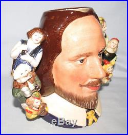 Royal Doulton SHAKESPEARE Character Jug D6933 1992 LtdEd 43/2500 Museum Quality
