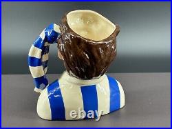 Royal Doulton SHEFFIELD WEDNESDAY Football Supporters 4.875 Character Jug D6958