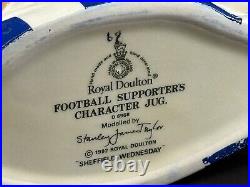 Royal Doulton SHEFFIELD WEDNESDAY Football Supporters 4.875 Character Jug D6958