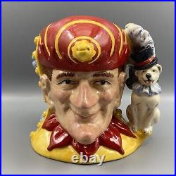 Royal Doulton SIGNED Punch & Judy Double Sided Character Jug D6946 1292/2500