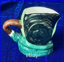Royal Doulton Sairey Gamp Jugs, Large, Small, Mini, Tiny, Complete set