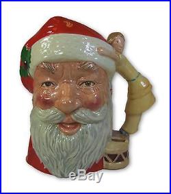 Royal Doulton Santa Claus Large Character Jug D6668 Made in England