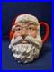 Royal Doulton Santa Claus Large Character Jug D7018 Hand-Painted 1982