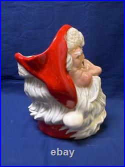 Royal Doulton Santa Claus Large Character Jug D7018 Hand-Painted 1982