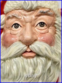 Royal Doulton Santa Claus Large Character Jug England Vintage 1983 Christmas