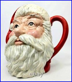 Royal Doulton Santa Claus Large Character Jug England Vintage 1983 Christmas