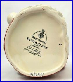 Royal Doulton Santa Claus Large Character Jug England Vintage 1983 Christmas