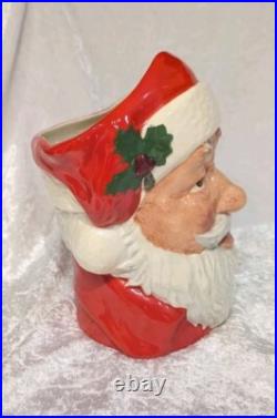 Royal Doulton Santa Claus Reindeer D6675 Large 7in Character Toby Jug 1981